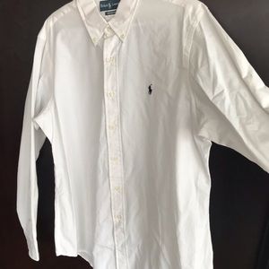 Mens Ralph Lauren Custom Fit Shirt Large